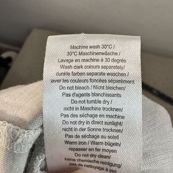 Poetry T Shirt Women 10 Gray Tee Short Sleeved Neutral Minimalist Boho Casual - Picture 4 of 7